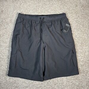 Tesla Rashguard Swimming Board Shorts Performance Mens 2XL Cargo Pockets‎
